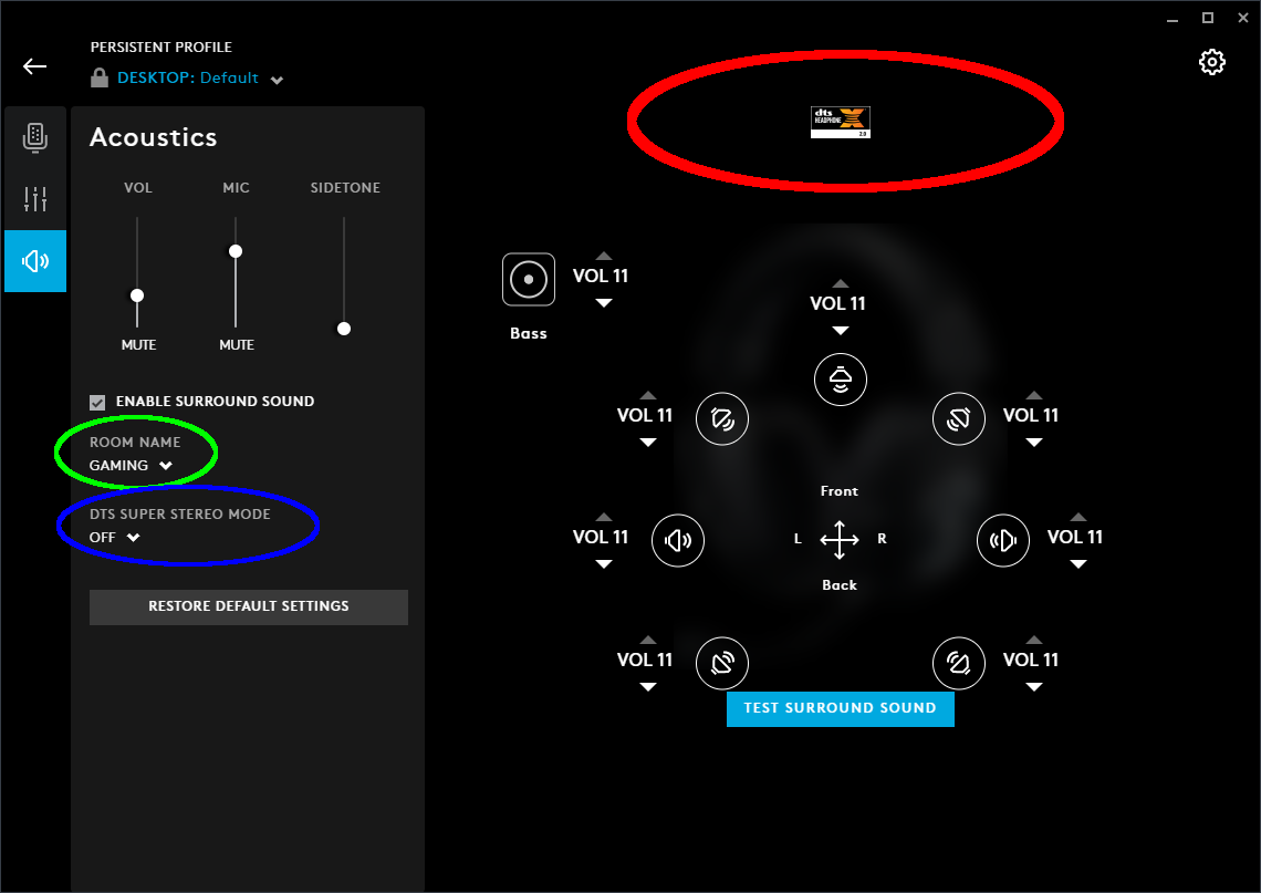 Dts discount headphone 2.0